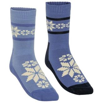 Kari Traa Rusa Sock 2-Pack Wintersocken f&uuml;r Damen | blau