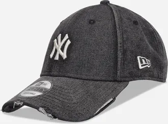 New Era New York Yankees MLB Acid Wash 9FORTY Adjustable Cap Black