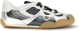Valentino Garavani Schoenen, Dames, Veelkleurig, 37 EU, Leer, Amphibia Sneaker