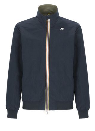 K-Way Blue Reversible Arsene Jacket