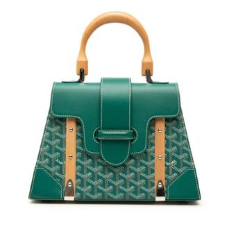 Goyard Pre-owned Goyard Goyardine Saigon Structured PM Satchel Ladies O738QCBU0KM9GPBZ