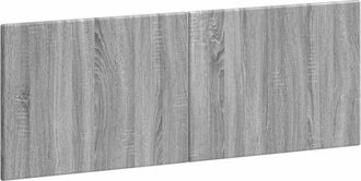 vidaXL Cabecero Montada En La Pared Breda Sonoma Gris Vidaxl