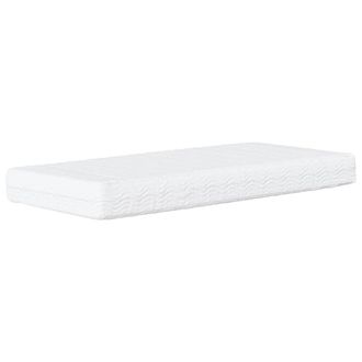 Berkfield Home Soft Foam Mattress White 90x190 cm Hardness H2 H3