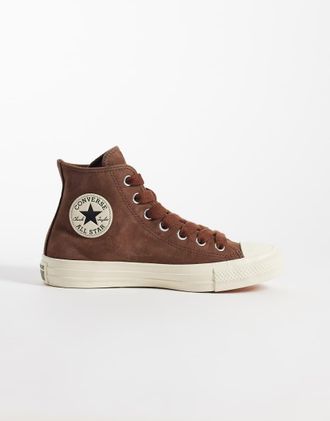 Converse Chuck Taylor All Star - Sneakers marroni e crema-Marrone
