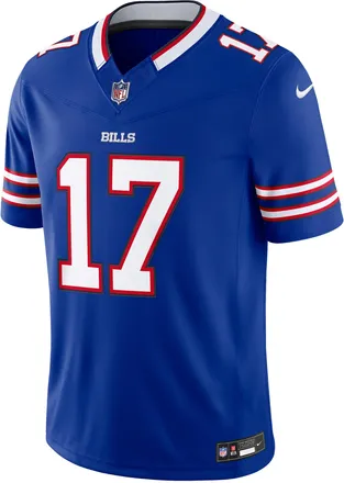 Nike Josh Allen Buffalo Bills Nike Mens Dri-FIT NFL Stitched Limited Jersey in Blue | 37NMBBLH81F-8CH
