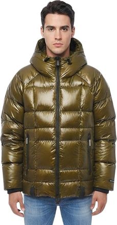 Dsquared2 Olive Quilted Hood Jacket