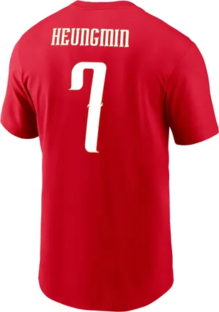 Nike Son Heung-min Korea Nike Mens Soccer T-Shirt in Red | M11332P375ANSH-RED
