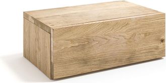 AM.PM Nachtkastje (zwevend) van massief eik met 1 lade, Paul