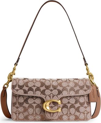 Coach Tabby 26 Crystal-embellished Jacquard Shoulder bag - Multicoloured 1 - One Size