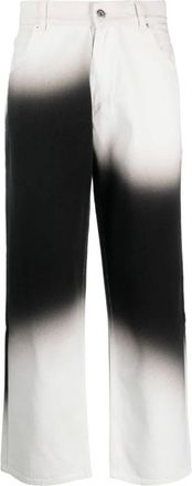 Liberal Youth Ministry Straight Trousers, male, Multicolor, XL, Ombré Effect Straight Leg Trousers