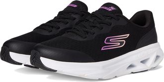Skechers Womens Glide Step Vortex Avalin, Black/White, 3.5 UK