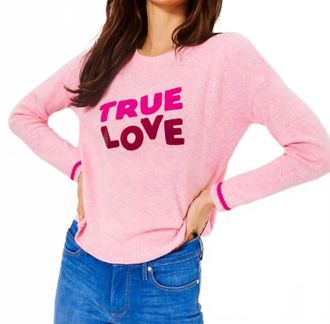 Lilly Pulitzer Pippy Sweater In Heathered Conch Shell Pink