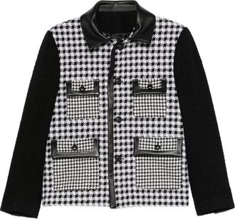 Ernest W. Baker Houndstooth Pocket Jacket