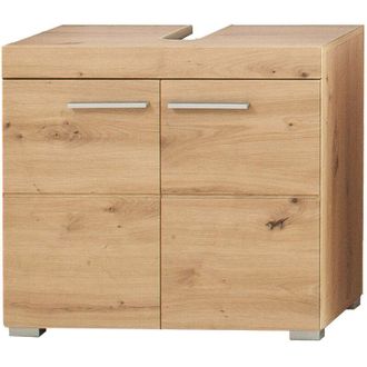 Trendteam smart living - Mobiletto da bagno Amanda, 60 x 56 x 34 cm, in rovere con ampio spazio
