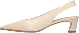 Stefano Lauran 8879 Slingbacks - Dames - Pumps - Beige - 37 EU - Leer - Schoenen