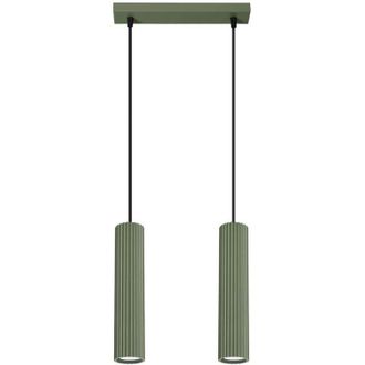 Wonderlamp L&aacute;mpara Colgante Moto Verde, 2 Luces