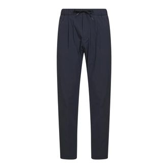 Herno Slim-fit Trousers, male, Blue, Size: 2XL Nylon Maestro Trousers