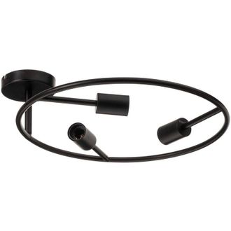 Lucande L&aacute;mpara De Techo linnard En Negro Metal - Lucande