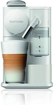 DeLonghi Cafetera Autom&aacute;tica De C&aacute;psulas Nespresso De Longhi Lattissima One En510 1450 W Acero Inoxidable Blanco