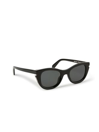Off-white Zonnebril met Boulder-logo