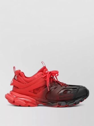 Balenciaga sneakers chunky sole mesh panels pull tab