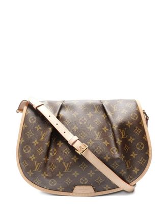 Louis Vuitton 2011 MM Menilmontant monogram shoulder bag - Bruin