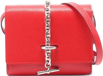 Hermès Borsa a tracolla Chaîne dAncre 2023 - Rosso