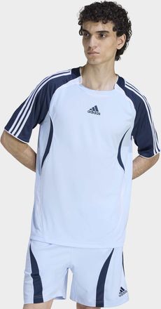 adidas T-Shirt ADIDAS ORIGINALS TEAMGEIST ADICOLOR, Herren, Gr. XXL, crystal sky, Obermaterial: 100% Polyester, normal, Rundhals, Shirts T-Shirt, sportlicher