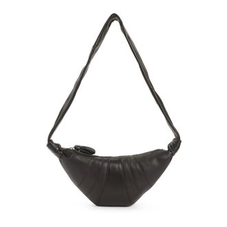 Christophe Lemaire Tassen, Dames, Bruin, ONE Size, Katoen, Small Croissant Bag