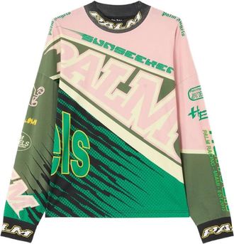 Palm Angels Long-sleeve Graphic T-shirt