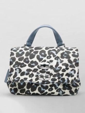 Zanellato postina baby shoulder bag animal print