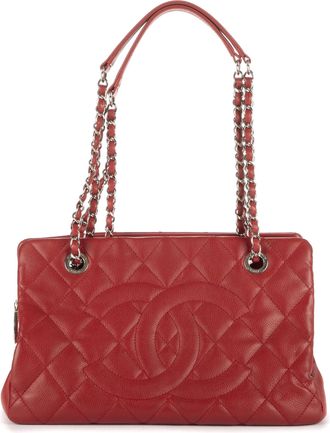 Chanel Petit Shopping Tote Schoudertas