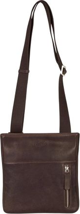 Howard London Filiph Crossbody Bag - Heren - Schoudertassen - Bruin - ONE Size - Leer - Tassen
