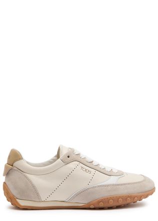 Tod's Sportiva 13M Panelled Leather Sneakers - Beige - 41 (IT41/ UK8)