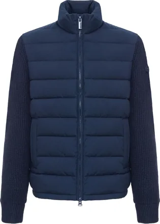 Colmar Hybrid Padded Jacket with Ribbed Sleeves and Adjustable Hem