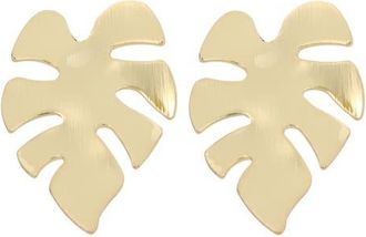Panacea Palm Drop Earrings in Gold at Nordstrom
