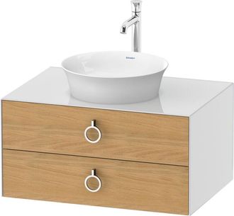 Duravit Tulip Blanco, Mueble De Ba&ntilde;o Colgado En La Pared, Ancho - Duravit