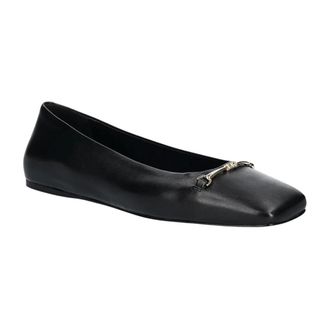 Michael Kors Schoenen, Dames, Zwart, 37 EU, Leer, Lena Ballet Flat