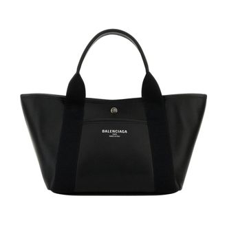 Balenciaga Biarritz Tote Bag Small - female - Balenciaga - Shopping Bags - Black - ONE SIZE - Bags