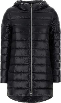Herno A-Shape Resort Ultralight Down Jacket - female - Herno - Down Jackets - Black - XL - Jackets