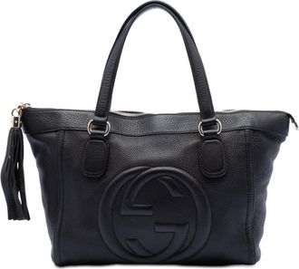 Gucci Pre-owned Gucci Small Leather Soho Working Tote Ladies 282307 002404