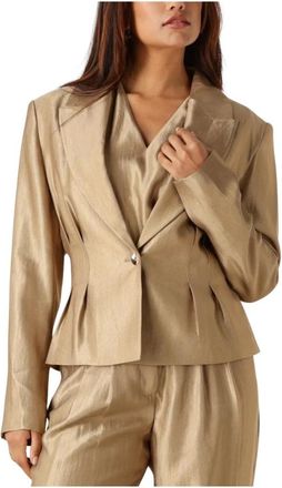 Aaiko Jassen, Dames, Geel, S, Dames Blazers Jasmin Vis 512