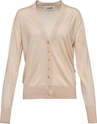 Jil Sander Cardigan con bottoni - Toni neutri