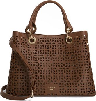 Dune London Delaser Large Laser Cut Tote