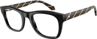 Giorgio Armani Mode Bril Ar 7273 Blauw - Heren - Brillen - Zwart - 51 MM - Accessoires