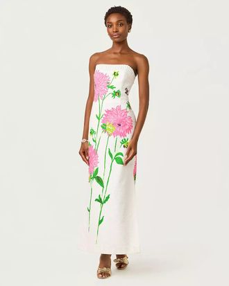Lilly Pulitzer Elyse Strapless Stretch Maxi Dress