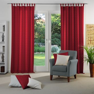 Wirth Vorhang »Toco-Uni« Schlaufen 1 Stk. tlg