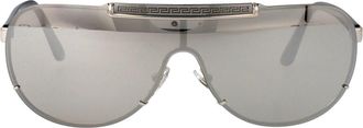 Versace Stijlvolle zonnebril met model 0Ve 2140 - Heren - Zonnebrillen - Grijs - 40 MM - Accessoires
