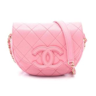 Chanel Pre-owned Vintage Shoulder Bag - Dames - Pre-owned - Roze - Maat: ONE Size Leer