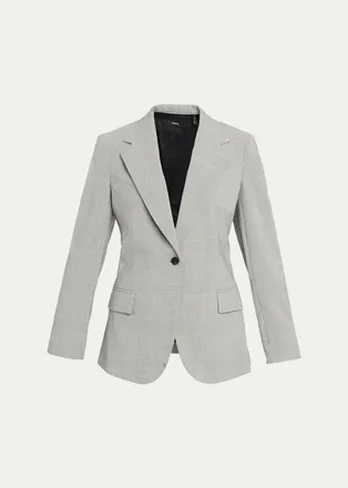 Theory Lynnia Stretch Wool Blazer